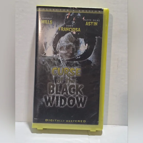 Curse Of The Black Widow VHS Collector's Edition 1999 Horror - Picture 2 of 6